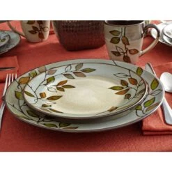 Rustic Leaves Service For 8 With Serveware -Famous Tableware Store 5106152 2 2567b0df 0e92 46a5 b316 a9c1b333de11