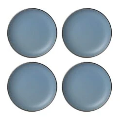 Hadlee Blue 16 Piece Dinnerware Set, Service For 4 -Famous Tableware Store 5256017 CO1