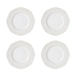 Abby White 16 Piece Dinnerware Set, Service For 4 -Famous Tableware Store 5267392 CO2