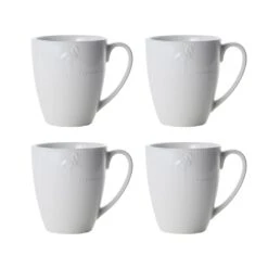 Flamingo White 16 Piece Dinnerware Set, Service For 4 -Famous Tableware Store 5268036 CO4 1