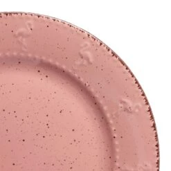 Flamingo Pink 16 Piece Dinnerware Set, Service For 4 -Famous Tableware Store 5274259 QuarterPlate silo