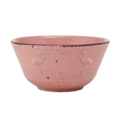 Flamingo Pink 16 Piece Dinnerware Set, Service For 4 -Famous Tableware Store 5274259 bowl silo
