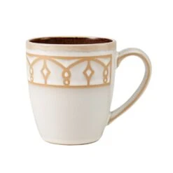 Remi Beige 16 Piece Dinnerware Set, Service For 4 18 Remi Beige 16 Piece Dinnerware Set, Service For 4 -Famous Tableware Store 5275470 PFZ RemiBeige mug onWhite