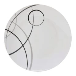 Circles 18 Piece Dinnerware Set, Service For 6 -Famous Tableware Store 5276287 Circles dinner onWhite