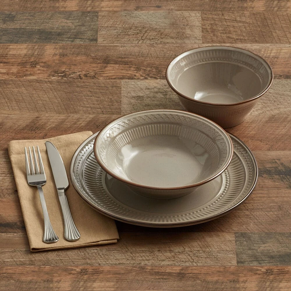 Easton 12 Piece Dinnerware Set, Service For 4 4 Easton 12 Piece Dinnerware Set, Service For 4 - Image 2