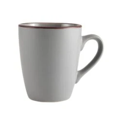 Pierce Gray 16 Piece Dinnerware Set, Service For 4 -Famous Tableware Store 5281784 PierceGray mug silo