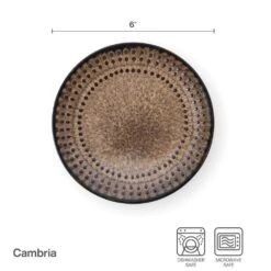 Cambria Set Of 4 Appetizer Plates -Famous Tableware Store 5288410 infographic