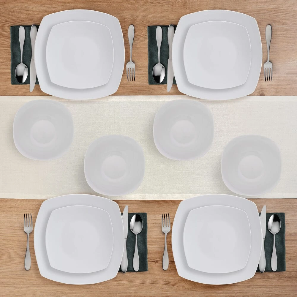 Tara 12 Piece Dinnerware Set, Service For 4 5 Tara 12 Piece Dinnerware Set, Service For 4 - Image 3