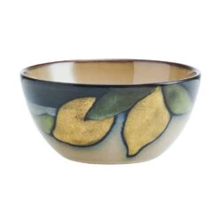 Painted Lemons 12 Piece Dinnerware Set, Service For 4 18 Painted Lemons 12 Piece Dinnerware Set, Service For 4 -Famous Tableware Store 5296894 PFZ Painted Lemons bowl