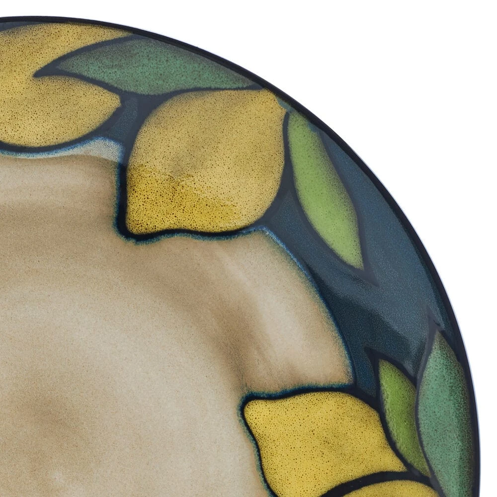 Painted Lemons 12 Piece Dinnerware Set, Service For 4 6 Painted Lemons 12 Piece Dinnerware Set, Service For 4 - Image 4