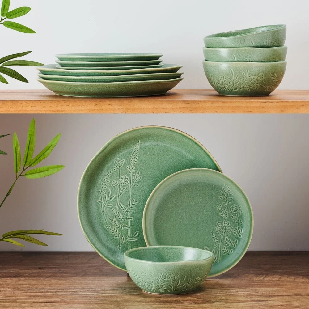 Carrie 12 Piece Dinnerware Set, Service For 4 4 Carrie 12 Piece Dinnerware Set, Service For 4 - Image 2