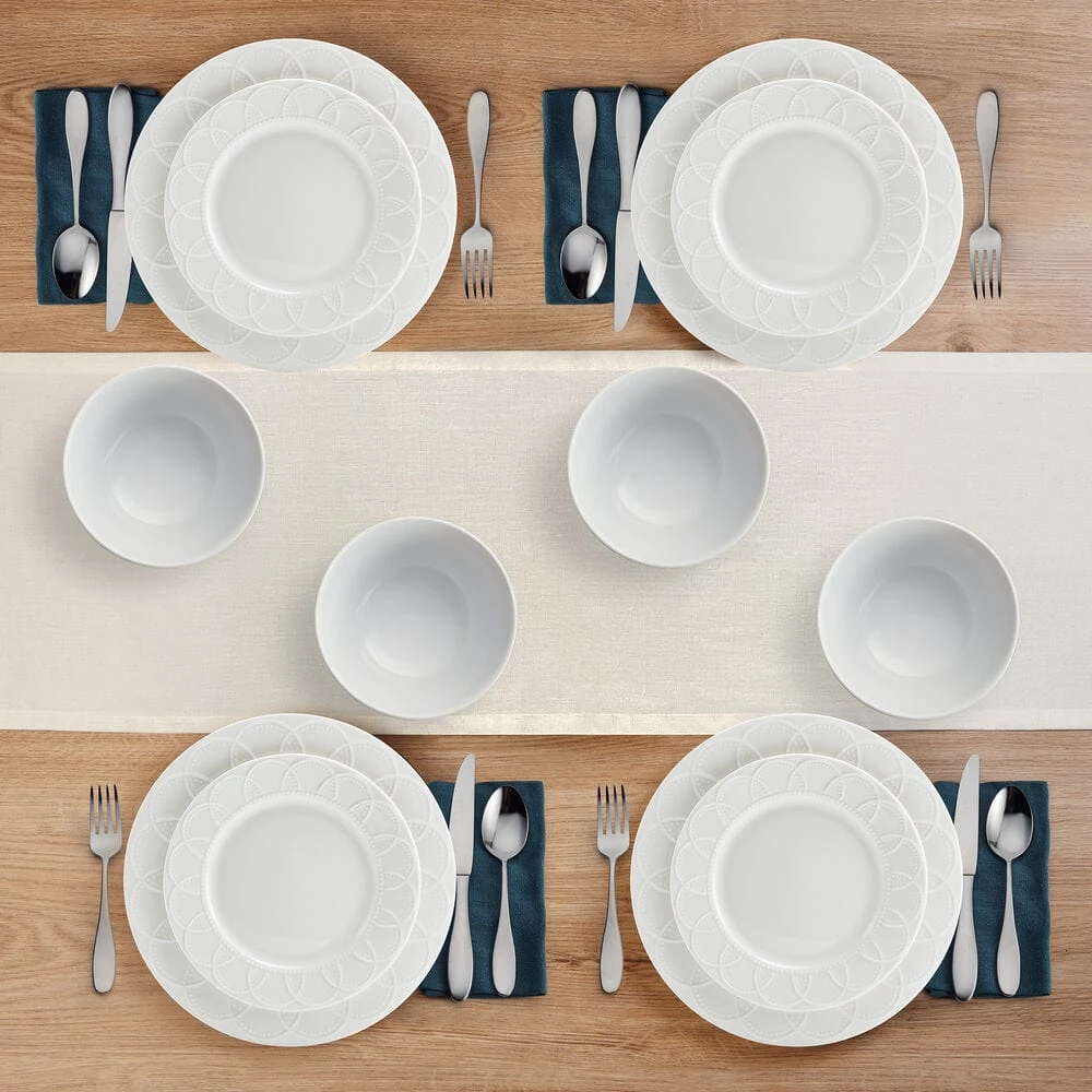 Jules 12 Piece Dinnerware Set, Service For 4 5 Jules 12 Piece Dinnerware Set, Service For 4 - Image 3