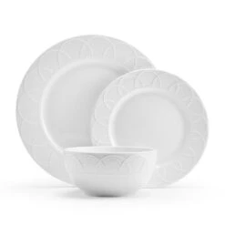 Jules 12 Piece Dinnerware Set, Service For 4 19 Jules 12 Piece Dinnerware Set, Service For 4 -Famous Tableware Store 5297460 Jules 3pc