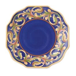 Villa Della Luna® Set Of 4 Blue Salad Plates -Famous Tableware Store 54030300