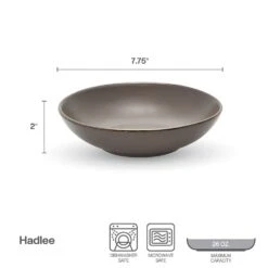 Hadlee Grey Set Of 4 Pasta Bowls -Famous Tableware Store Hadlee Grey Set of 4 Pasta Bowls 5294492 3