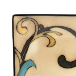 Belmont Square Blue Leaves Service For 8 With Serveware -Famous Tableware Store K5152660 2