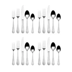 Peace 20 Piece Flatware Set, Service For 4 -Famous Tableware Store Peace 20 Piece Flatware Set Service for 4 5291390 8