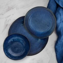 Racheal 12 Piece Dinnerware Set, Service For 4 15 Racheal 12 Piece Dinnerware Set, Service For 4 -Famous Tableware Store Rachael Blue 12 Piece Dinnerware Set 5312991 3