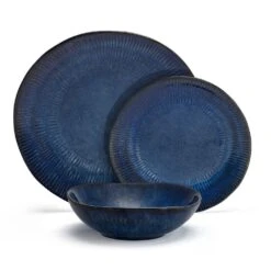 Racheal 12 Piece Dinnerware Set, Service For 4 19 Racheal 12 Piece Dinnerware Set, Service For 4 -Famous Tableware Store Rachael Blue 12 Piece Dinnerware Set 5312991 7