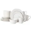 Abby White 16 Piece Dinnerware Set, Service For 4 2 Abby White 16 Piece Dinnerware Set, Service For 4 -Famous Tableware Store abby white 16 piece dinnerware set service for 4 5267392 1