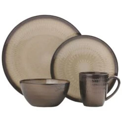 Anastasia Cream 16 Piece Dinnerware Set, Service For 4 -Famous Tableware Store anastasia cream 16 piece dinnerware set service for 4 5239014 4