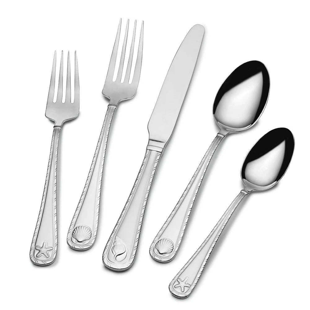 Antigua 20 Piece Flatware Set, Service For 4 3 Antigua 20 Piece Flatware Set, Service For 4