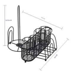 Art Deco Hostess Buffet Storage Caddy -Famous Tableware Store art deco picnic caddy 5282088 4