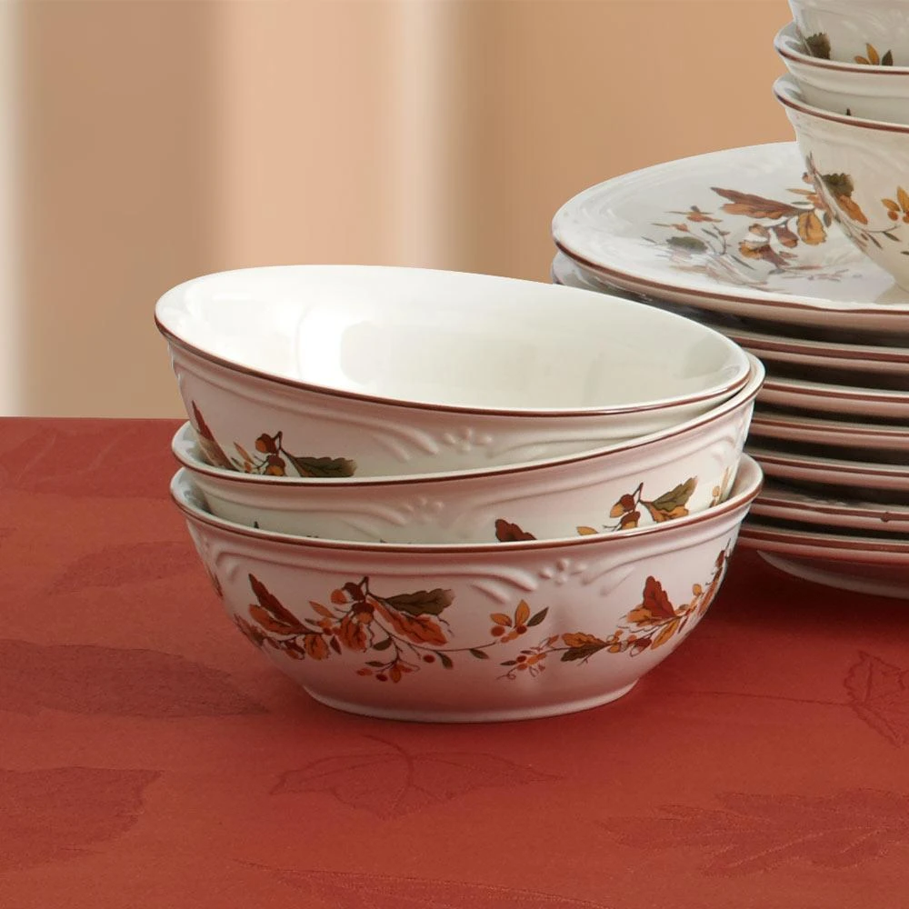 Autumn Berry Set Of 4 Soup Cereal Bowls 4 Autumn Berry Set Of 4 Soup Cereal Bowls - Image 2