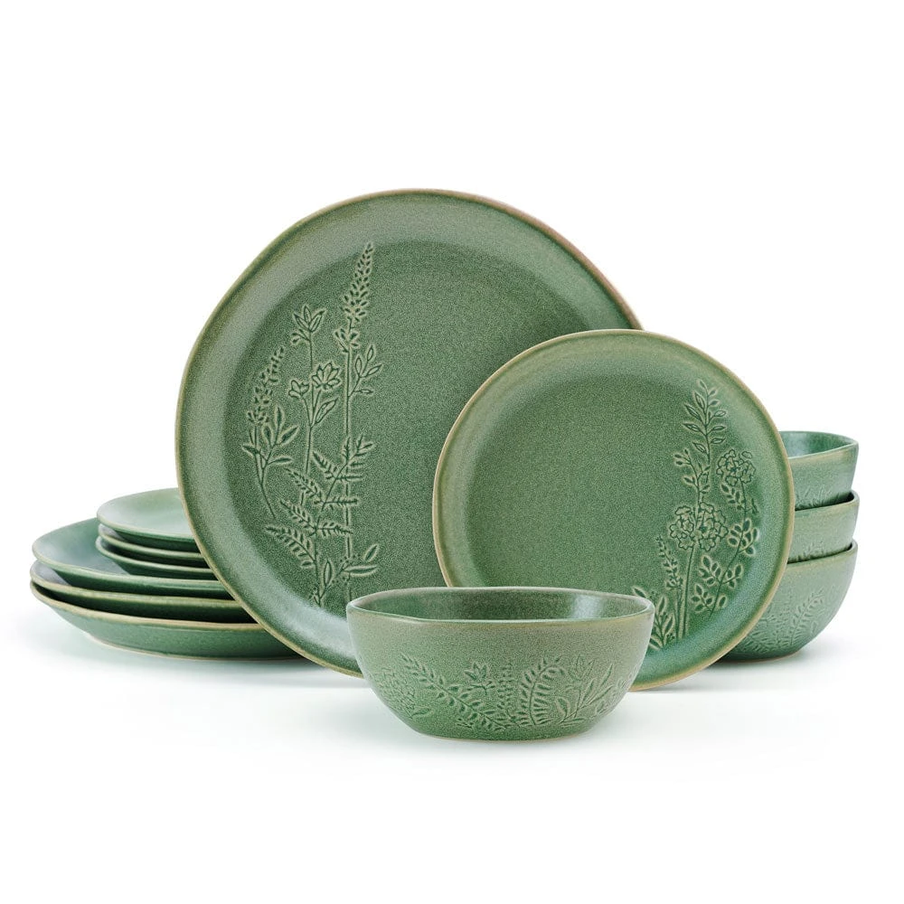 Carrie 12 Piece Dinnerware Set, Service For 4 3 Carrie 12 Piece Dinnerware Set, Service For 4