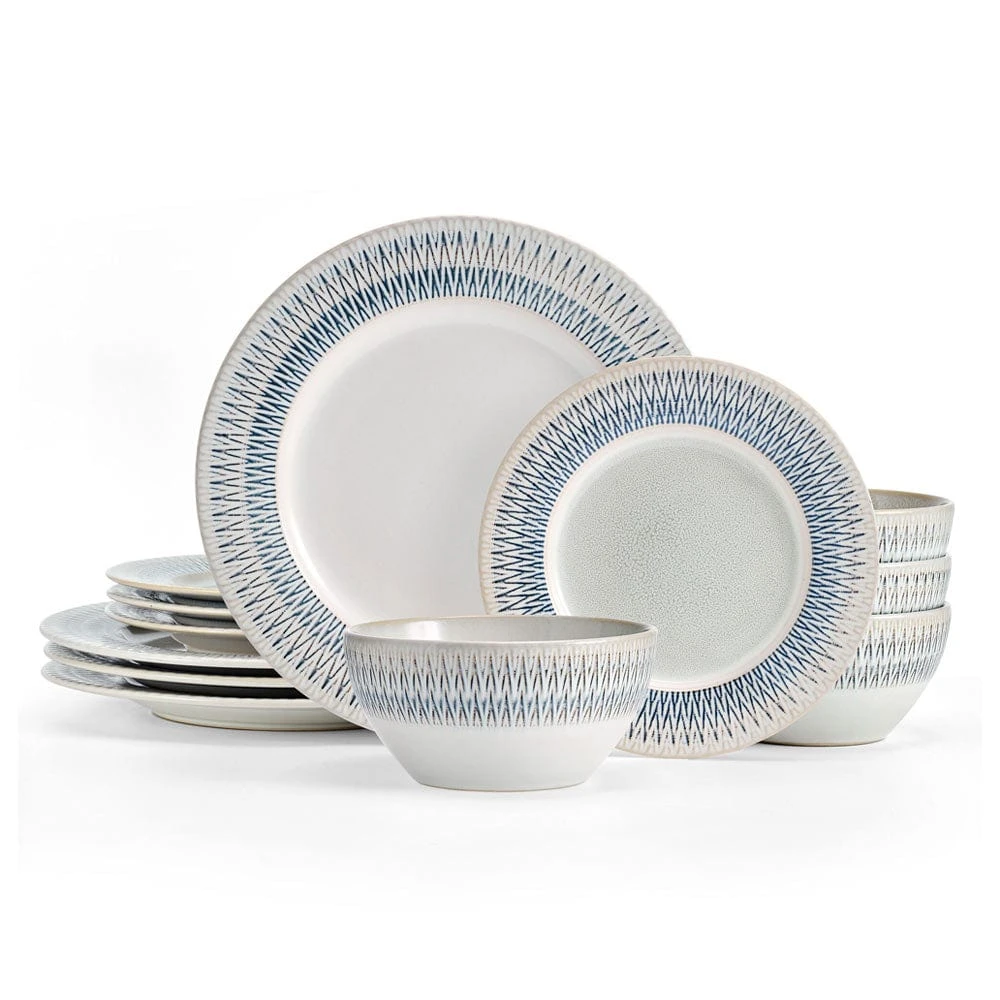 Casey 12 Piece Dinnerware Set, Service For 4 3 Casey 12 Piece Dinnerware Set, Service For 4