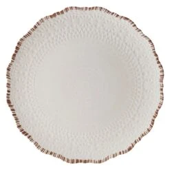 Chateau Cream 12 Piece Outdoor Melamine Dinnerware Set, Service For 4 -Famous Tableware Store chateau cream 12 piece melamine dinnerware set service for 4 5302580 6