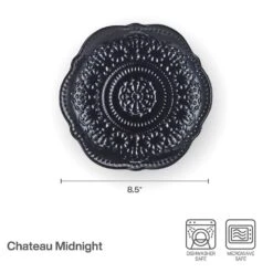 Chateau Midnight Set Of 4 Salad Plates 14 Chateau Midnight Set Of 4 Salad Plates -Famous Tableware Store chateau midnight set of 4 salad plates K45296067 6