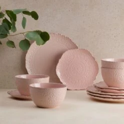 Chateau Pink Set Of 4 Salad Plates 11 Chateau Pink Set Of 4 Salad Plates -Famous Tableware Store chateau pink set of 4 salad plates K45296073 7