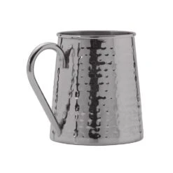 Drew And Jonathan Stainless Hammered Set Of 2 Beer Mugs -Famous Tableware Store drew and jonathan stainless hammered set of 2 bar rmugs 5288508 3