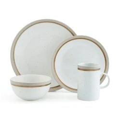 Ezra Taupe 16 Piece Dinnerware Set, Service For 4 20 Ezra Taupe 16 Piece Dinnerware Set, Service For 4 -Famous Tableware Store ezra taupe 16 piece dinnerware set service for 4 5287911 9
