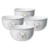 Farmhouse Hen Set Of 4 Soup Cereal Bowls -Famous Tableware Store farmhouse hen set of 4 soup cereal bowls K45219163 1