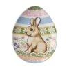 Filigree® Flowers Bunny Egg Plate -Famous Tableware Store filigree flowers bunny plate 5262153 1