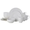 Flamingo White 16 Piece Dinnerware Set, Service For 4 -Famous Tableware Store flamingo white 16 piece dinnerware set service for 4 5268036 1
