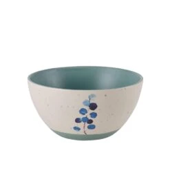 Floral Blue Set Of 6 Soup Cereal Bowls, Assorted -Famous Tableware Store floral set of 6 matted soup cereal bowls assorted 5282196 5