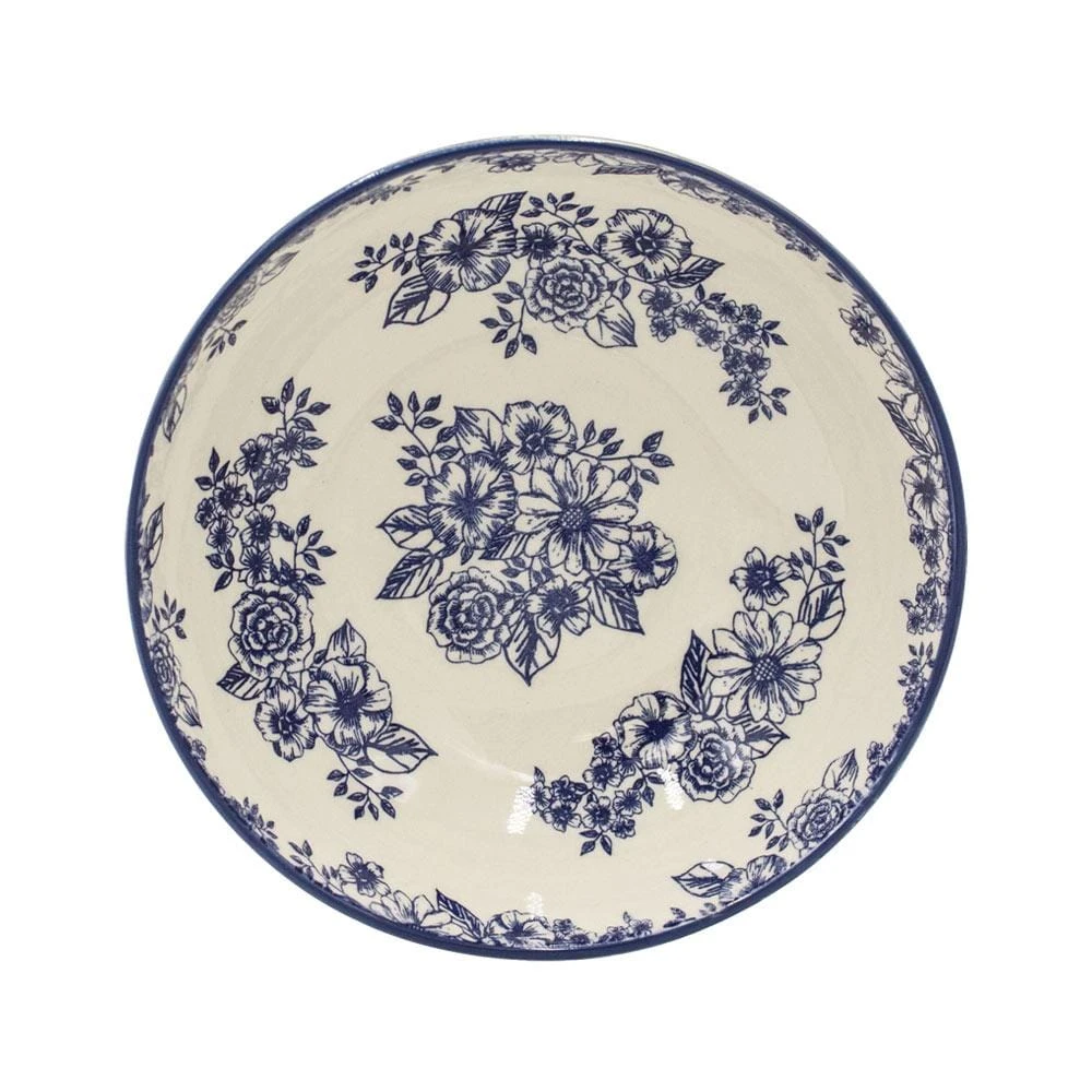 Gabriela Blue Set Of 4 Pasta Bowls 4 Gabriela Blue Set Of 4 Pasta Bowls - Image 2