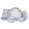 Gabriela Gray 16 Piece Dinnerware Set, Service For 4 -Famous Tableware Store gabriela gray 16 piece dinnerware set service for 4 5216945 4