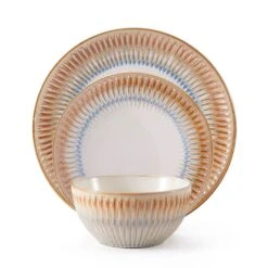 Hensley Taupe 12 Piece Dinnerware Set, Service For 4 16 Hensley Taupe 12 Piece Dinnerware Set, Service For 4 -Famous Tableware Store hensley taupe 12 piece dinnerware set service for 4 5291363 6