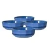 Heritage Blue Set Of 4 Outdoor Melamine Cereal Bowls