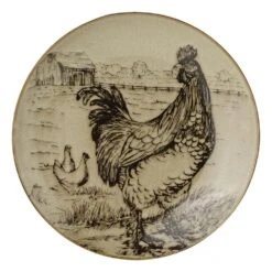 Homespun Rooster 16 Piece Dinnerware Set, Service For 4 12 Homespun Rooster 16 Piece Dinnerware Set, Service For 4 -Famous Tableware Store homespun rooster 16 piece dinnerware set service for 4 5177076 3