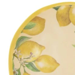 Lemons Set Of 4 Outdoor Melamine Dinner Plates 8 Lemons Set Of 4 Outdoor Melamine Dinner Plates -Famous Tableware Store lemons set of 4 melamine dinner plates K45293375 3