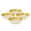 Lemons Set Of 4 Outdoor Melamine Soup Cereal Bowls -Famous Tableware Store lemons set of 4 melamine soup cereal bowls K45293379 1