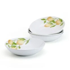 Lemons Set Of 4 Pasta Bowls
