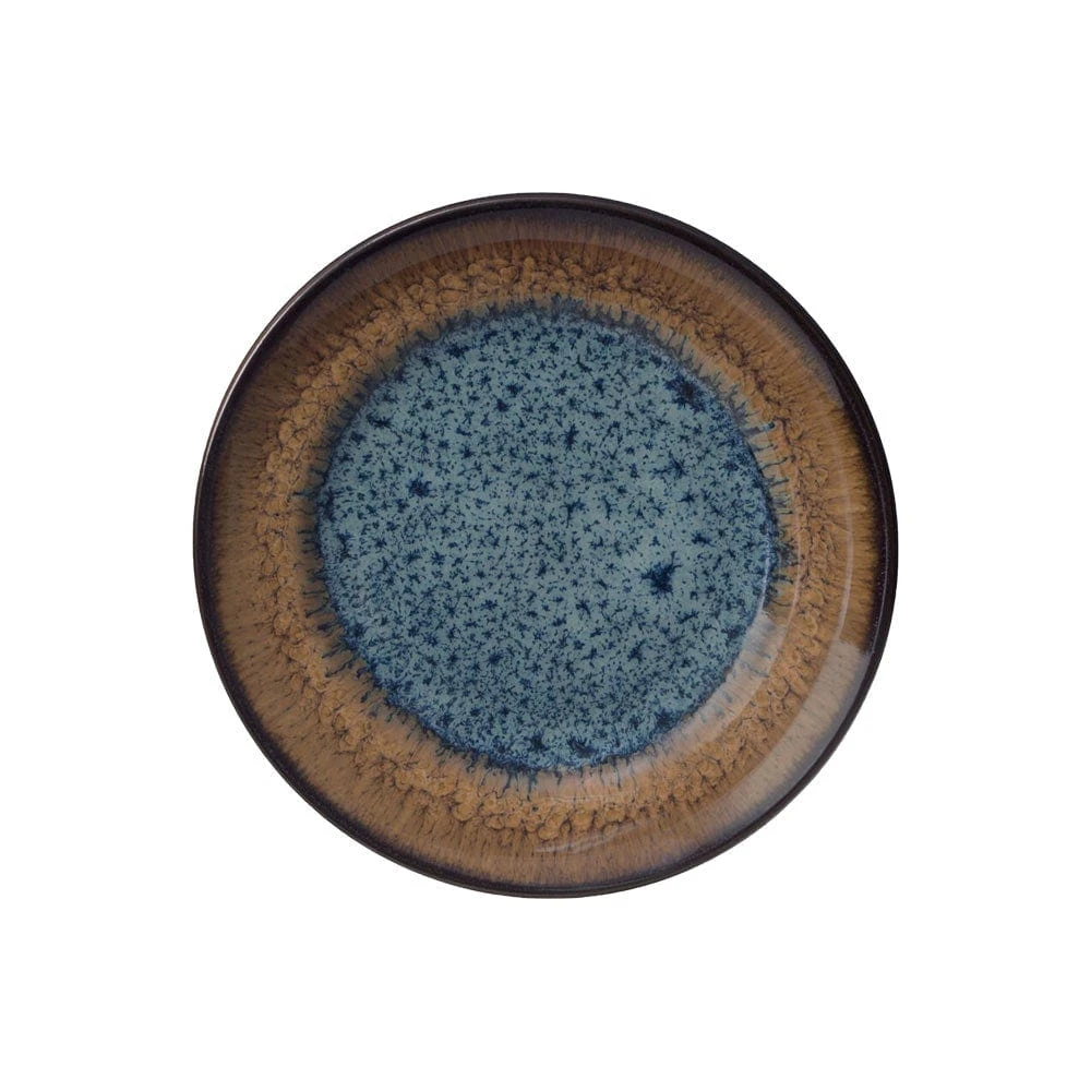 Monroe Blue Set Of 4 Appetizer Plates 5 Monroe Blue Set Of 4 Appetizer Plates - Image 3