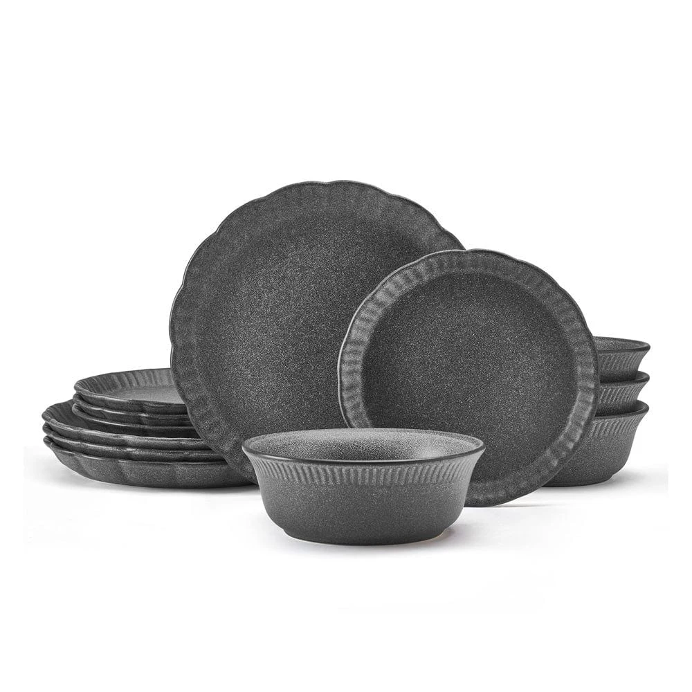 Noah 12 Piece Dinnerware Set, Service For 4 3 Noah 12 Piece Dinnerware Set, Service For 4