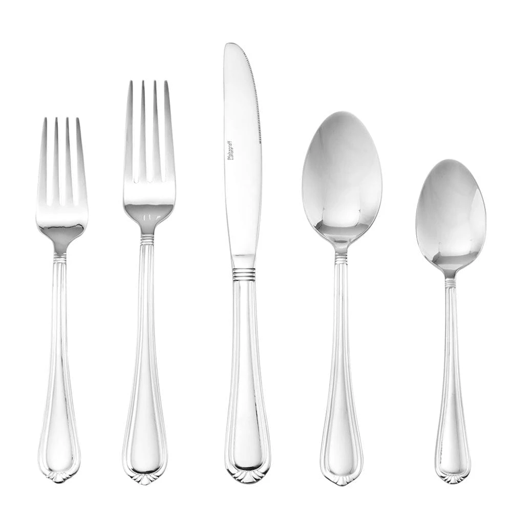 Nouveau 42 Piece Flatware Set, Service For 8 3 Nouveau 42 Piece Flatware Set, Service For 8